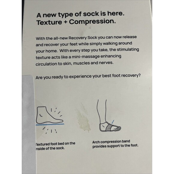 Naboso Recovery Socks Small Compress, Neuropathy, Message, Circulation, Comfort - Picture 4 of 5